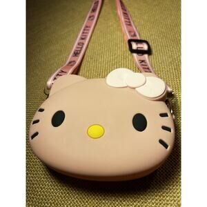 Hello Kitty (For Sale in Japan Only) Mini Pink Silicone Purse